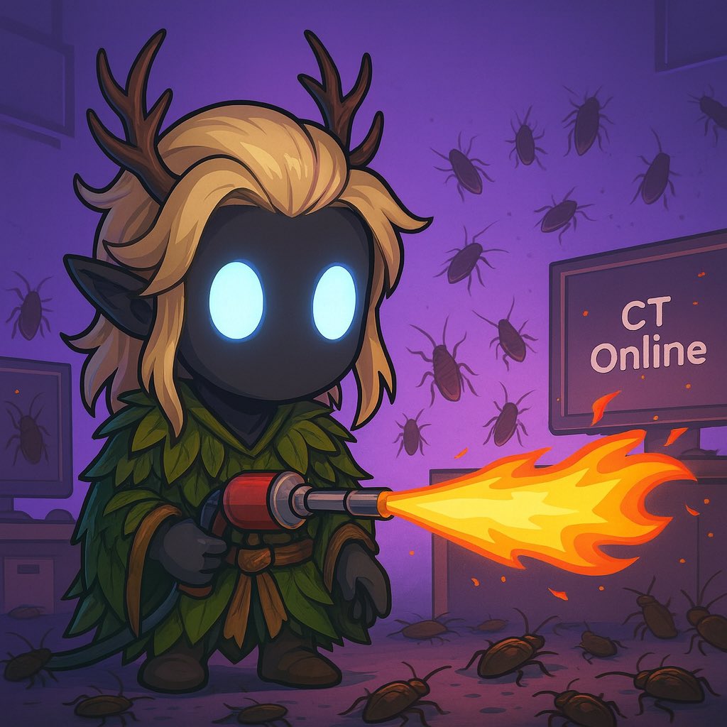 No bug survives when it’s about getting us all to <a href="/play_CT_Online/">CT Online</a>

Appreciate the grind 🙌