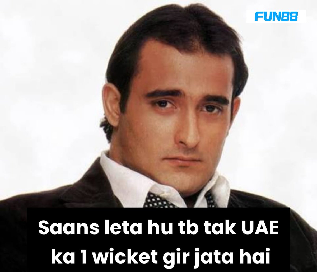 Bowling dekh ke dimaag ka error 404 😭
#INDvUAE #AsiaCup2025