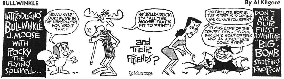 Bullwinkle of the day #rockyandbullwinkle