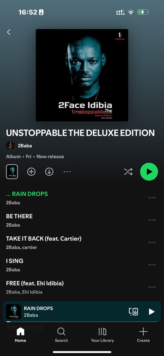 2baba Originally released this Unstoppable International album in 2010,  Now he has released Unstoppable International DELUXE in 2025
