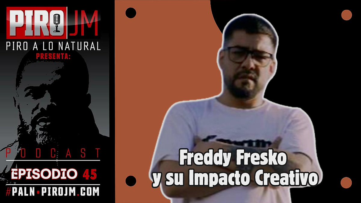 PIROJM's tweet image. Mañana, jueves, a las 7:00 PM, transmitiremos en vivo el episodio número 45 de "Piro A lo Natural".

Contaremos con la presencia virtual del MC y Productor Musical chileno Freddy Fresko.

Conéctate con nosotros en PIROJM.COM

¡Nos vemos en la transmisión! 🌟
#Podcast