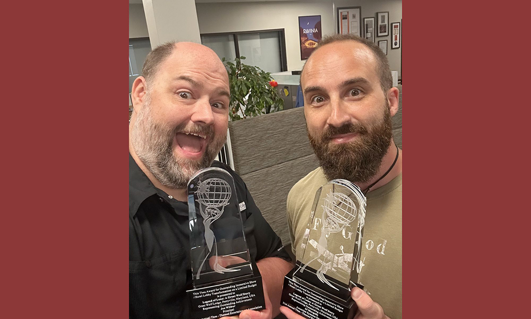 CWU alum Joe Wilbur (’07) and his team at TechMDinc earned a prestigious Thea Award for their immersive show The Legend of Luna.

Want to read more: bit.ly/4gdzJdt