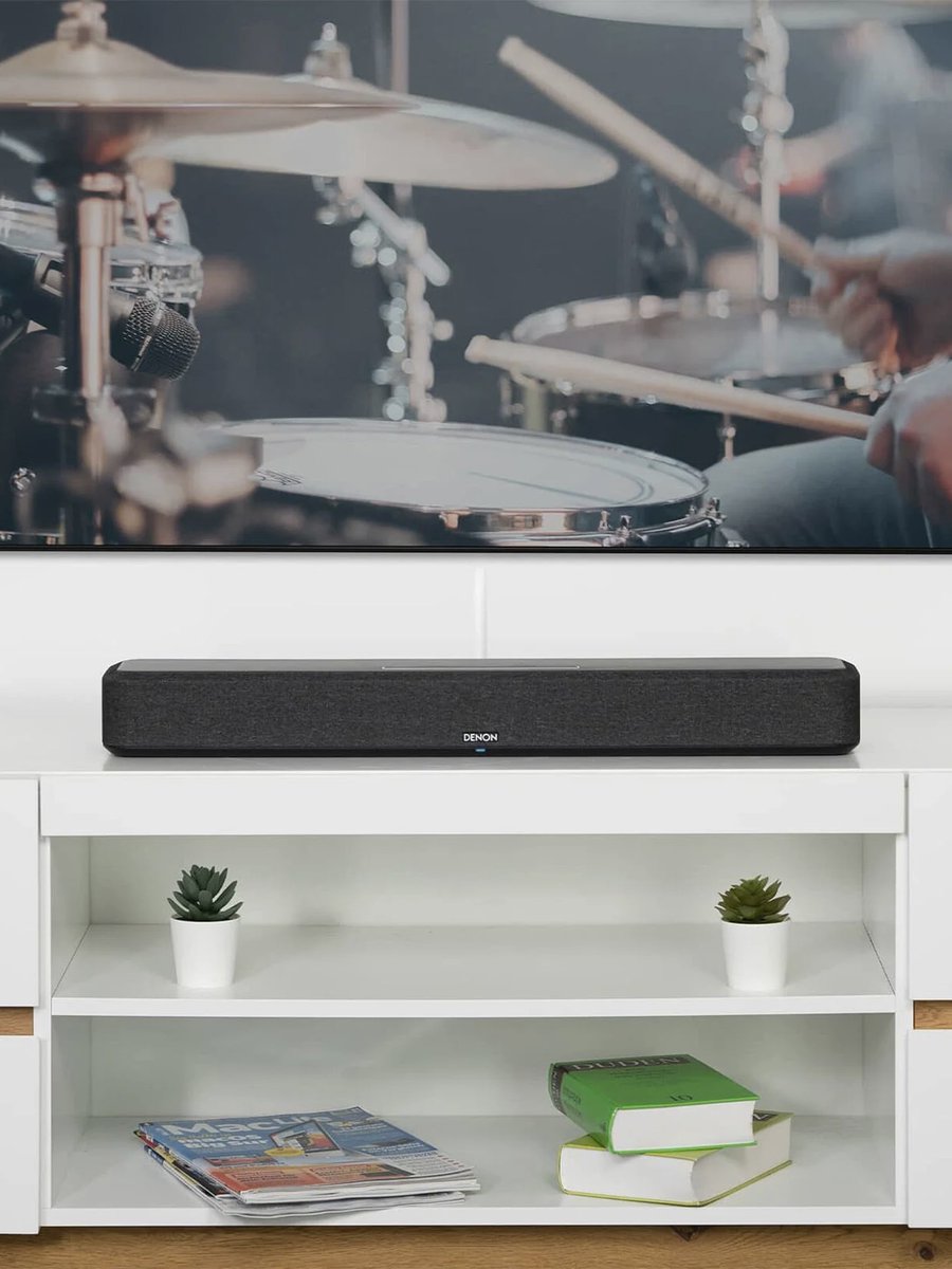 Small room + TV? Get a Denon Home Sound Bar 550.

Big room + Big TV? Get a Denon Home Sound Bar 550. 

Shop: denon.com/en-us/product/…