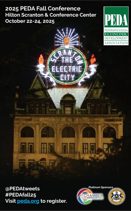 Final Hours to Secure Early Bird Rate for the #PEDAfall25 Conference in Scranton. Learn more at peda.org/event-6255874 #econdev