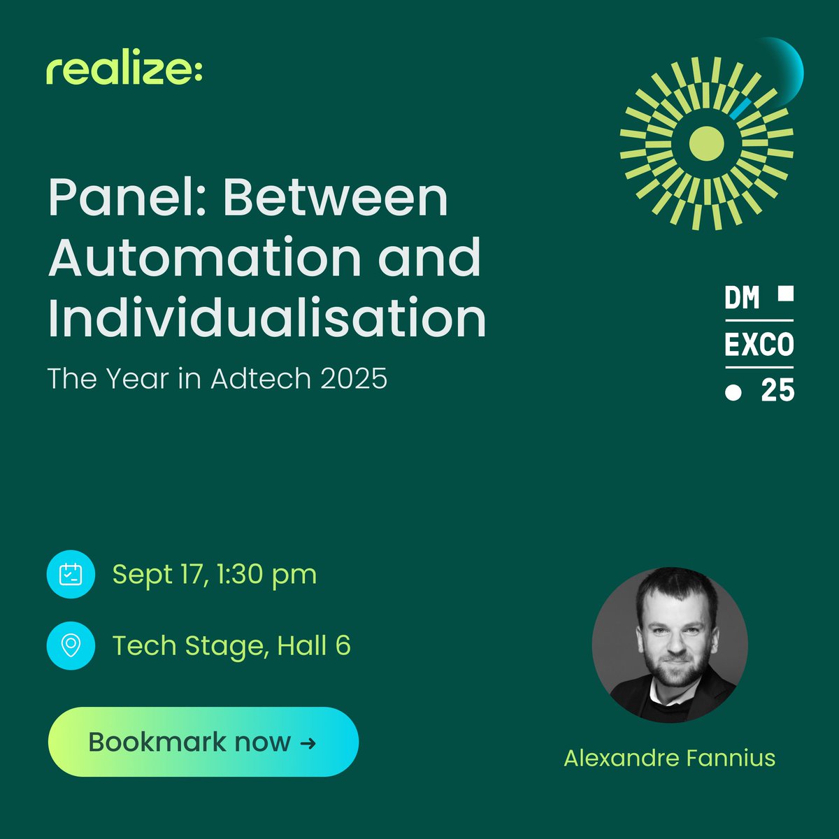 taboola's tweet image. Don’t miss our panel at @DMEXCO 👉 We’ll unpack the forces shaping digital advertising. Hear from Taboola, Onetag, @StackAdapt, @MediaSaturn_PR, and @VideoWeek!
💡 community.dmexco.com/event/dmexco-2…
#Automation #AI #Programmatic