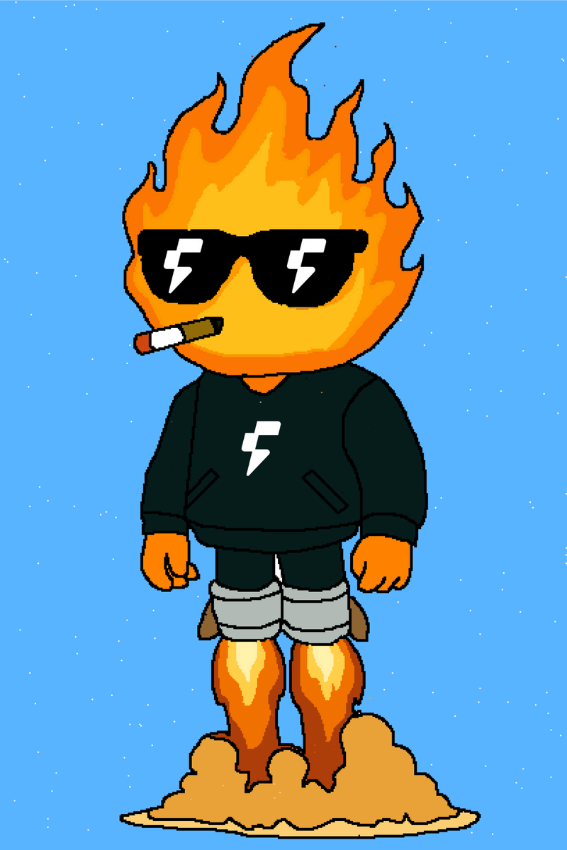 Caseuall's tweet image. Every spark begins with a little smoke. 🔥
Fogo Asap marks the first step toward climbing higher and reaching greater heights. @thebookofjoey 
#fogochain