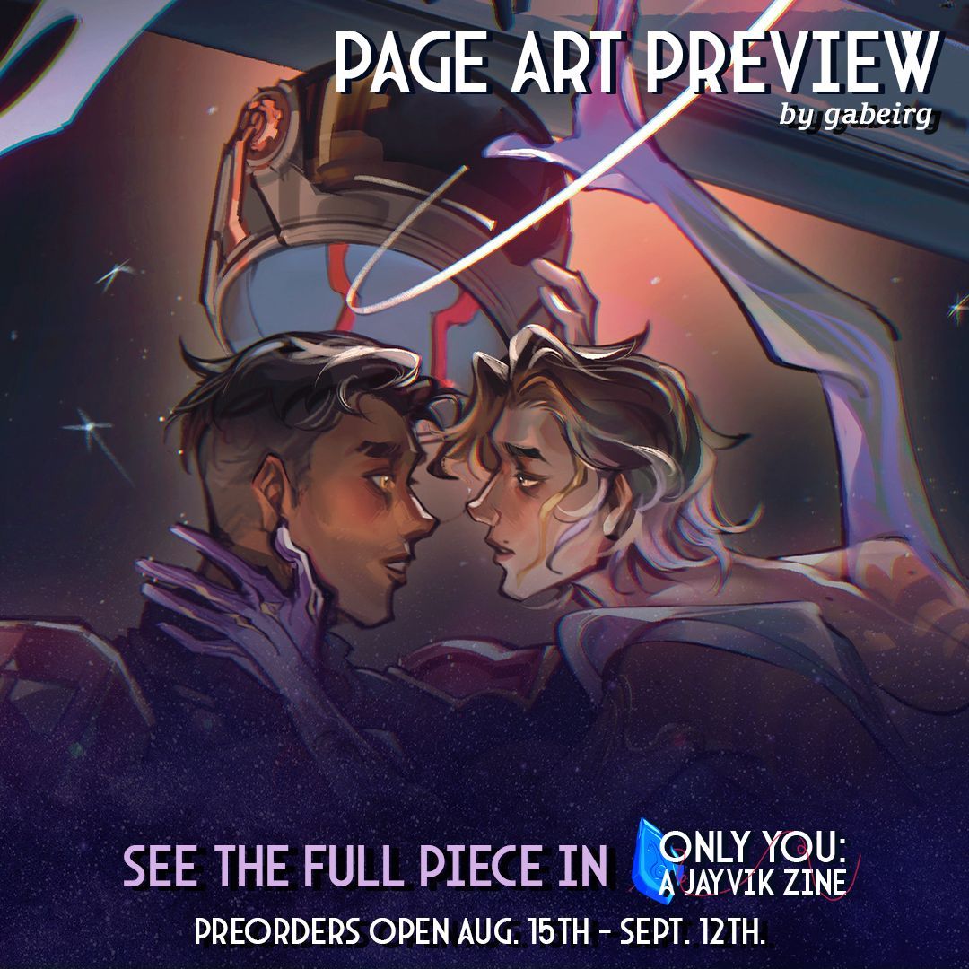 ⚙️PAGE PREVIEW ⚙️

We're excited to share with you a sneak peek at <a href="/gabeirg/">gabe 🎈</a>'s incredible work!

Catch the full piece in Only You: A Jayvik Zine. Preorders close Sept 12th!

🛒 onlyyoujayvikzine.bigcartel.com