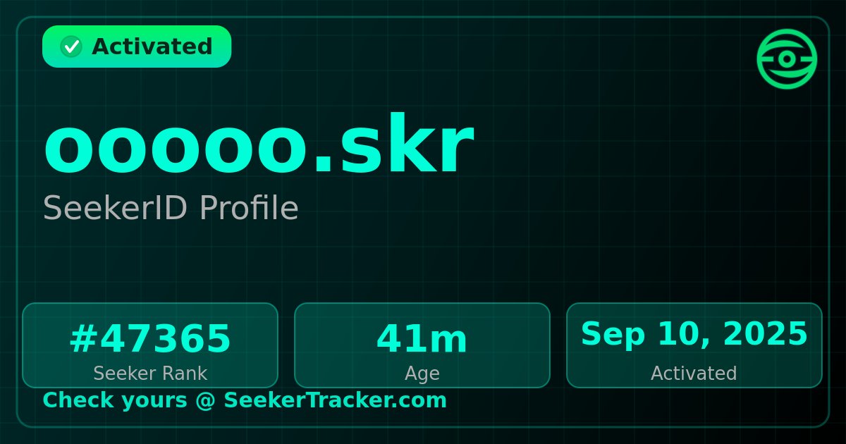 Seeker activated, what's the alpha? <a href="/SeekerTracker/">SeekerTracker</a> <a href="/solanamobile/">Seeker | Solana Mobile</a> #seekerseason #Solana #SEEKER