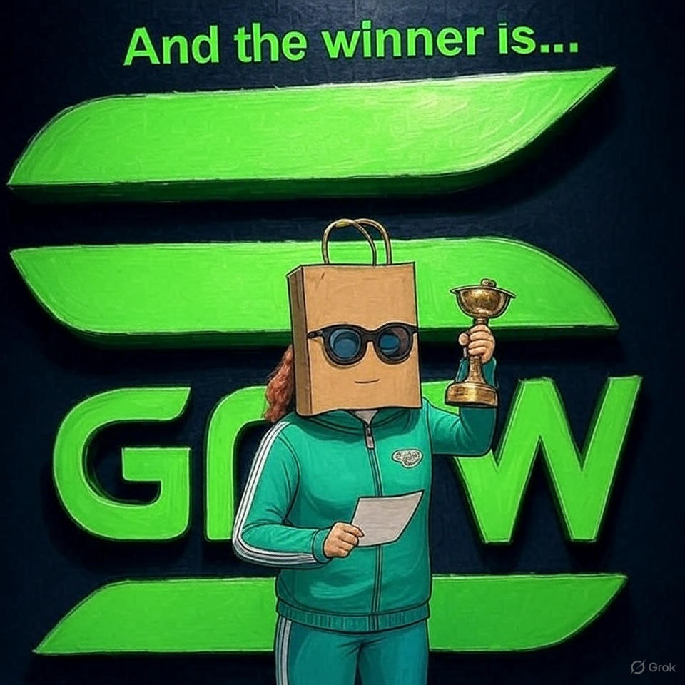 Grow_on_Bags's tweet photo. 🎉 Congrats to the @TheBaggedNFT winner  : @TrumpCard111449 🚀 I DM'ed  you !  #NFT #Giveaway https://t.co/Bmkbh8D6fy
Stay tuned for the next giveway fam, we love it ! 🤩 We all $Grow https://t.co/Vl75UB9mGA