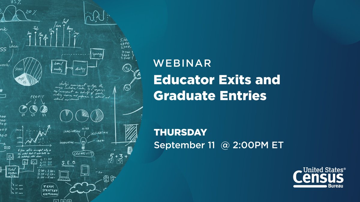 uscensusbureau's tweet image. Join us this Thursday to learn how to use our Longitudinal Employer-Household Dynamics #DataTools to uncover meaningful trends in employment and retention.

Details: census.gov/data/academy/w…

#webinar #employment