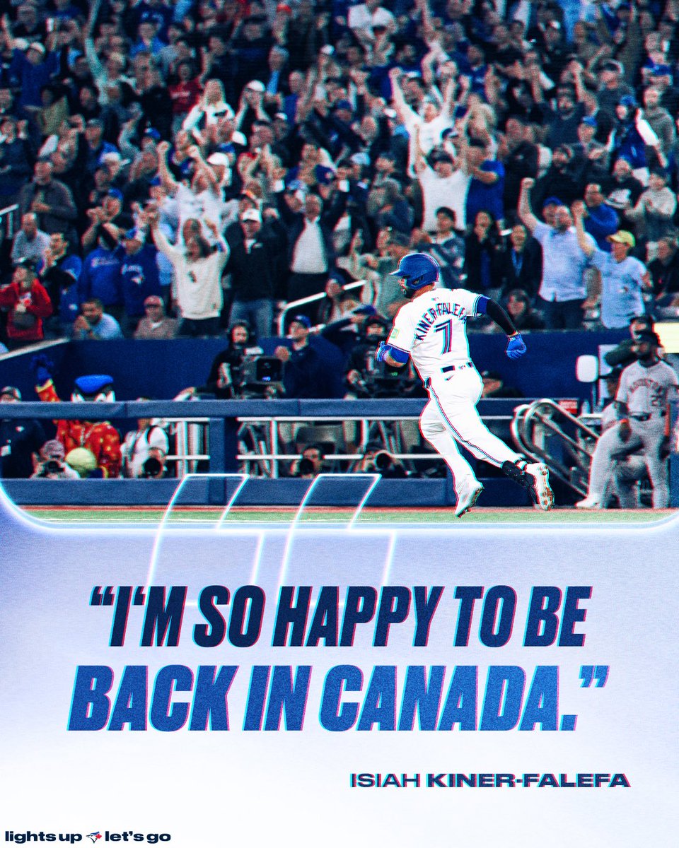 BlueJays's tweet photo. Canada has IKF’s heart ❤️🇨🇦 https://t.co/da2UyrOIZm