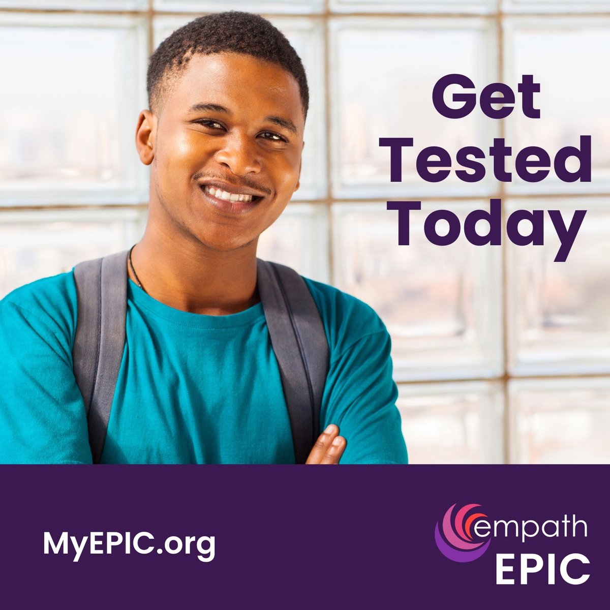 Did you know that the most common STI symptom is no symptoms at all? Educate yourself on how to protect you and your partners by visiting MyEPIC.or