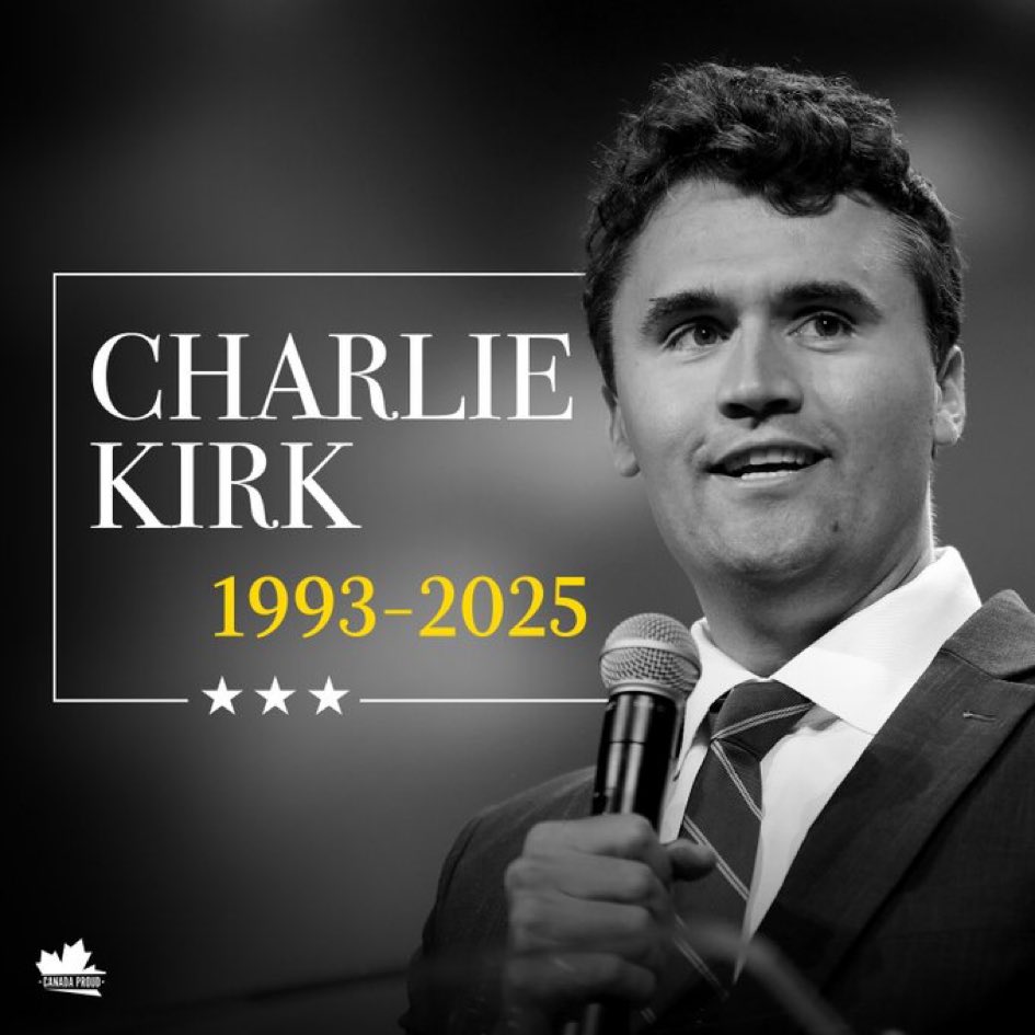 R.I.P. Charlie Kirk 💔💔💔