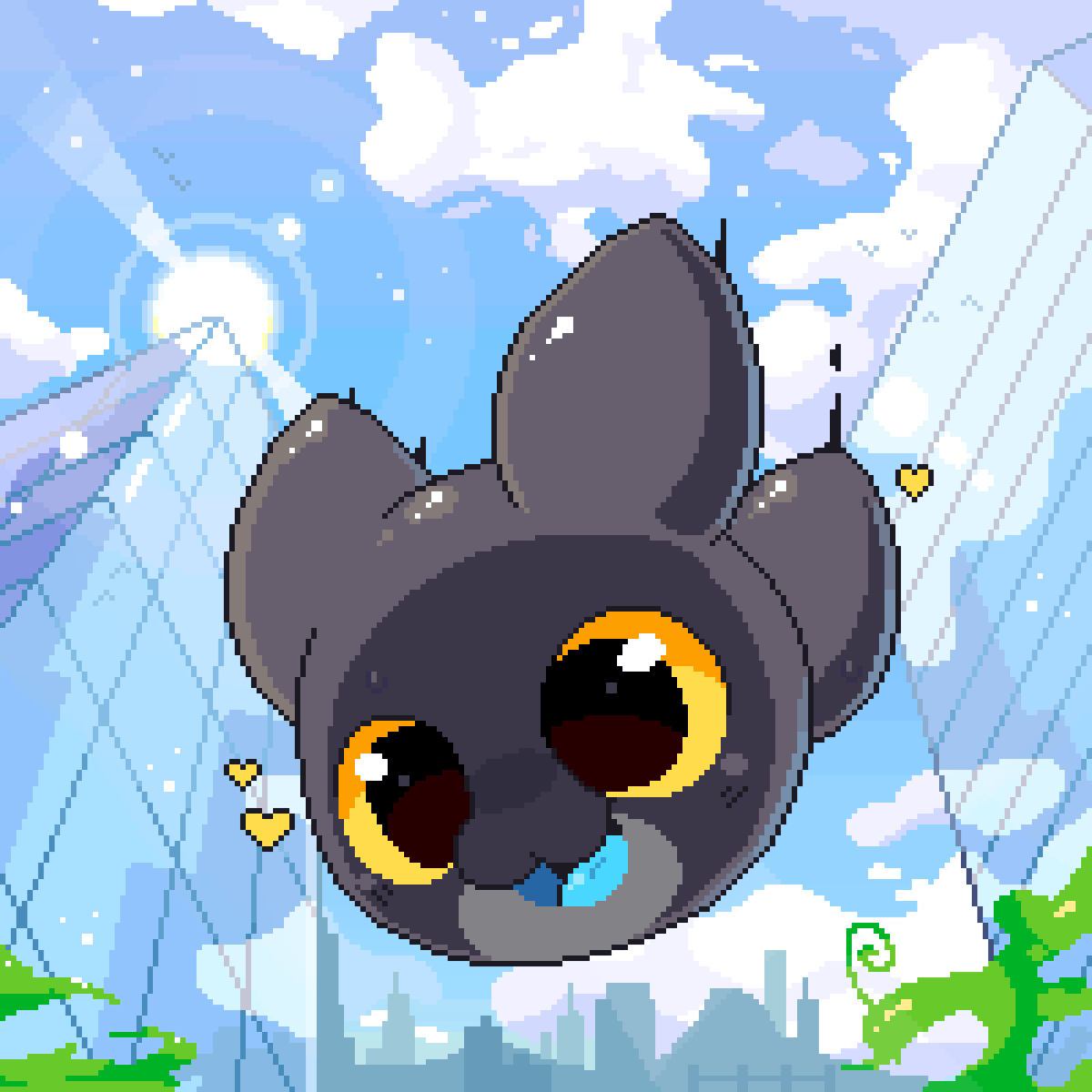 Geomecs's tweet image. For some reason,  Joy is very happy today! Hooray for Joy! :3
