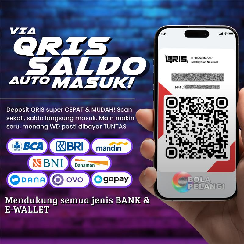 xbopel's tweet image. ⚡ Deposit QRIS super cepat &amp;amp; mudah!
📲 Scan sekali, saldo langsung masuk otomatis.
💸 Main makin seru, menang WD pasti dibayar TUNTAS!

#QRIS #DepositMudah #AutoSaldo #BolaPelangi