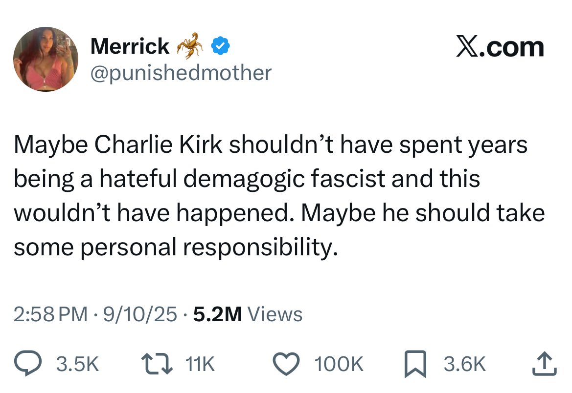 100,000 likes and counting.

Luigi Mangione was not a one-off.

The left has a serious problem.