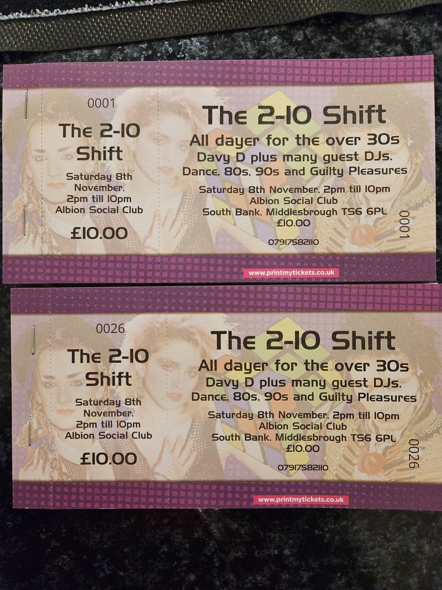 1st Ever over 30s All dayer coming soon Tickets on Sale NOW #albion #boro #southbank £10 Early Bird