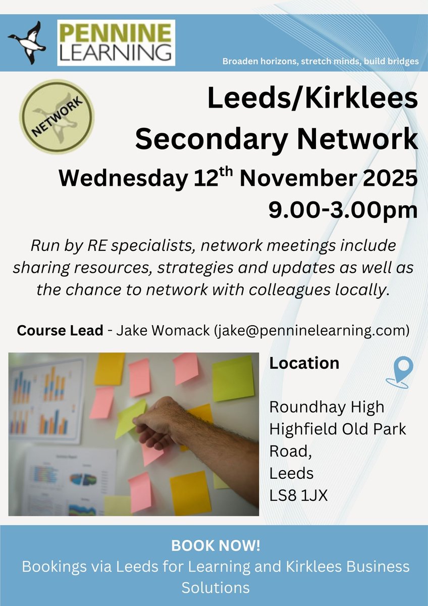 Secondary Networks for Manchester, Salford, Leeds and Kirklees! #TeamRE_UK <a href="/RE_Hubs/">RE Hubs</a>