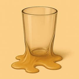 El vidrio nunca se solidifica del todo: en realidad es un líquido súper enfriado que fluye muy lentamente.