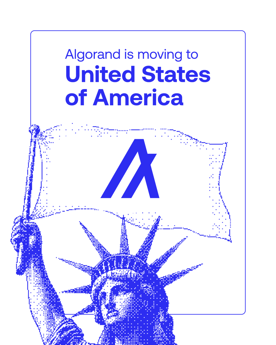 AlgoFoundation's tweet image. First stop: Algoland
Second stop: The United States of America
Third stop: The next level