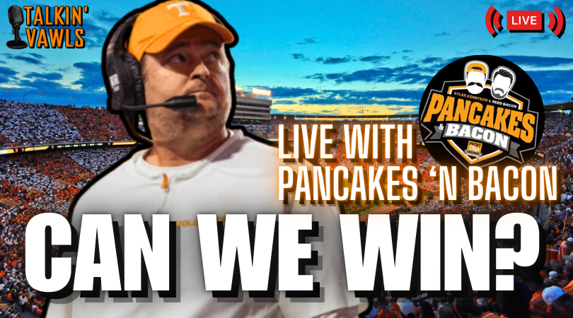Can Tennessee FINALLY beat Georgia??  Join us LIVE at 7pm ET and we'll break it down with <a href="/kylerkerbyson/">Kyler Brian Kerbyson</a> &amp; <a href="/RBacon26/">Reed Bacon</a> from <a href="/pancakesanbacon/">Pancakes & Bacon 🥞🥓</a>!  How we feelin' on this Wednesday??  GBO🍊

Link: youtube.com/live/FC0XUadOc…