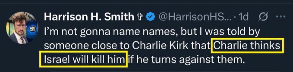 LetsGoBrando45's tweet image. Let’s here it, @HarrisonHSmith 👍

The world is going to need to know.