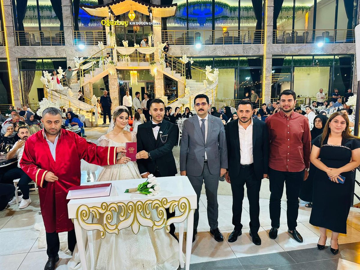 Kağan Mercan (@kaganmercannn) on Twitter photo Battalgazi İlçe Başkan Yardımcımız Serdar Çolakoğlu’nun kıymetli kardeşi Mehtap Hanım ile Oğuzhan Bey’in nikah merasimlerine şahitlik ettik. Çiftimize ömür boyu mutluluklar diliyorum. Battalgazi İlçe Başkan Yardımcımız Serdar Çolakoğlu’nun kıymetli kardeşi Mehtap Hanım ile Oğuzhan Bey’in nikah merasimlerine şahitlik ettik. Çiftimize ömür boyu mutluluklar diliyorum.