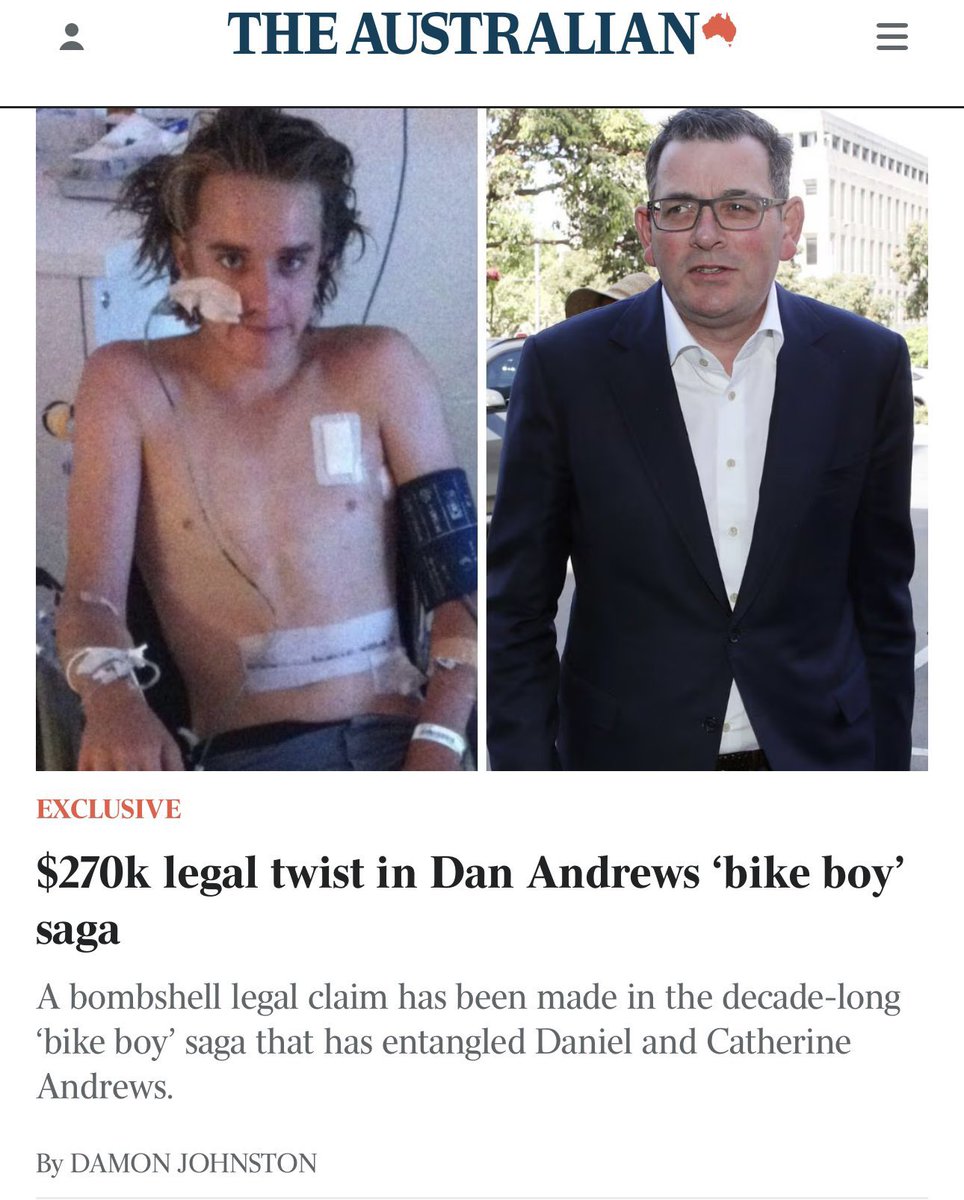 Bike Boy has been hit with court action from lawyers, over an alleged $270,000 unpaid legal bills 

H/t <a href="/LyndaFrench19/">Lynda French</a> 

archive.md/sMqKi