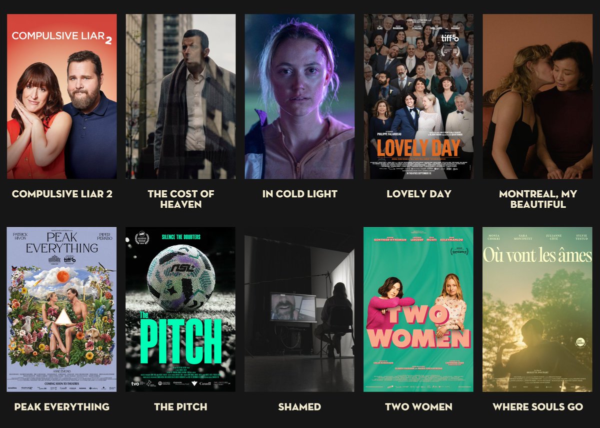 The 10 nominees for 2025 <a href="/WindsorFilmFest/">WIFF</a> Prize in Canadian 🇨🇦Film: 
• Compulsive Liar 2 (Menteuse), Émile Gaudreault  
• The Cost Of Heaven (Gagne ton ciel), Mathieu Denis  
• In Cold Light, Maxime Giroux  
• Lovely Day (Mille secrets mille dangers), Philippe Falardeau 
•