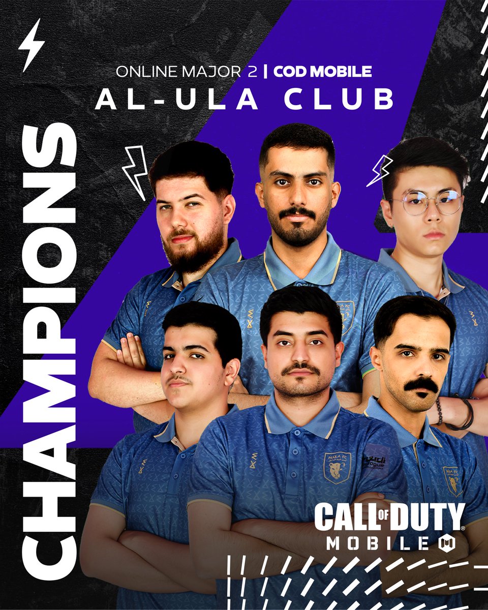 مافيها شك.. ⚡️

فريق <a href="/AlUlaclub/">نادي العلا | AlUla Club</a> هو بطل بطولة COD Mobile الثانية ضمن دوري التحدي اللي شهدت منافسة قوية من الطراز الأول 💪🏻

#SELCODMobile