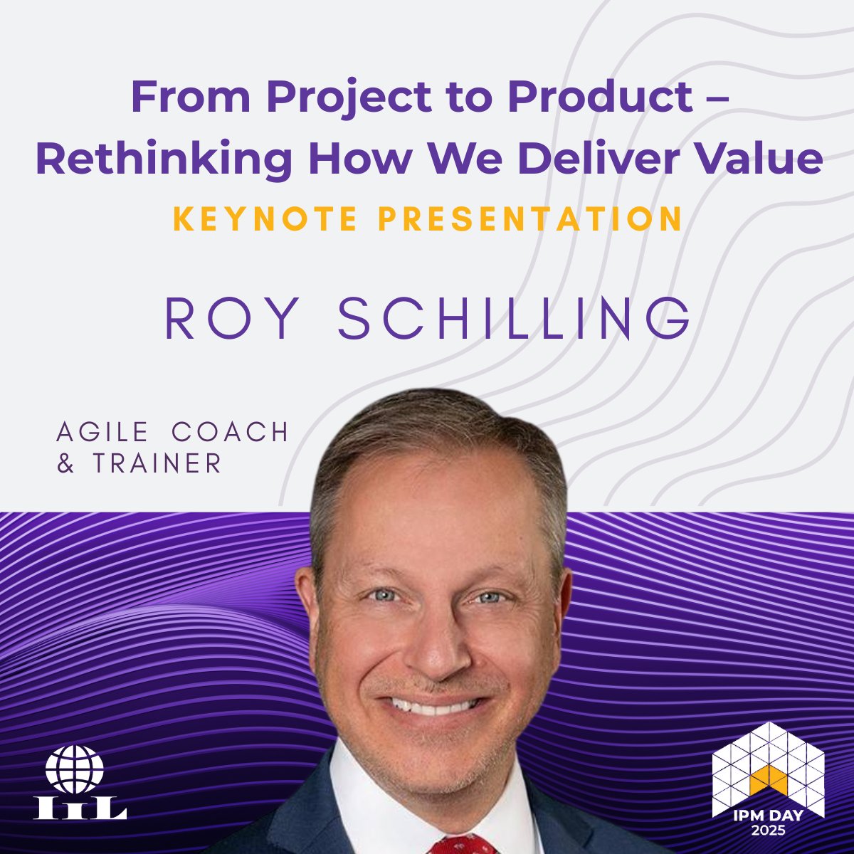 IIL Global (@iilglobal) on Twitter photo Stop building projects. Start creating value. 🚀Ready to learn how to shift your mindset? Join Agile expert <a href="/AgileRoy/">Roy Schilling</a> for his keynote "From Project to Product," at #IPMDay2025 iil.com/international-… #ProjectManagement #Agile #ProductManagement #Leadership #Innovation Stop building projects. Start creating value. 🚀Ready to learn how to shift your mindset? Join Agile expert <a href="/AgileRoy/">Roy Schilling</a> for his keynote "From Project to Product," at #IPMDay2025 iil.com/international-… #ProjectManagement #Agile #ProductManagement #Leadership #Innovation