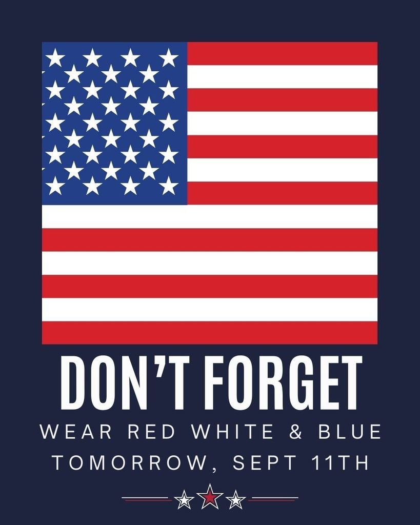 Don't forget to wear red, white &amp; blue tomorrow for Patriots' Day.  #WilderWolves #BuildingBrightFutures #AllinAlvinISD
