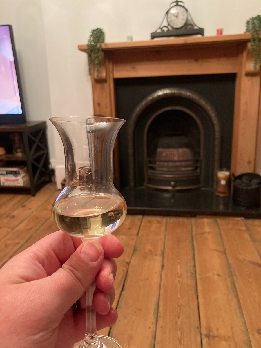 It’s been a busy week at work and an evening of housework with Sarah Esther Bacon so I thought I’d treat myself to a glass of grappa. #Housework #Relax #Grappa.