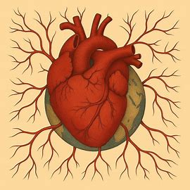 El cuerpo humano tiene alrededor de 96,000 km de vasos sanguíneos: suficientes para darle la vuelta a la Tierra más de dos veces.