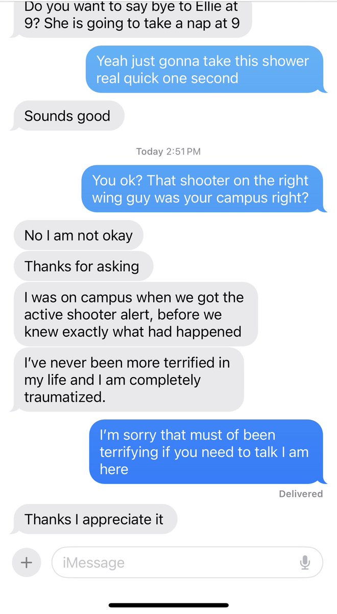 Thordan Smash (@thordansmash) on Twitter photo So my sisters a professor at the Utah school where Charlie Kirk was shot at. Bruh we need to figure this firearm shit out. She just had a daughter, no one should have to deal with this. So my sisters a professor at the Utah school where Charlie Kirk was shot at. Bruh we need to figure this firearm shit out. She just had a daughter, no one should have to deal with this.