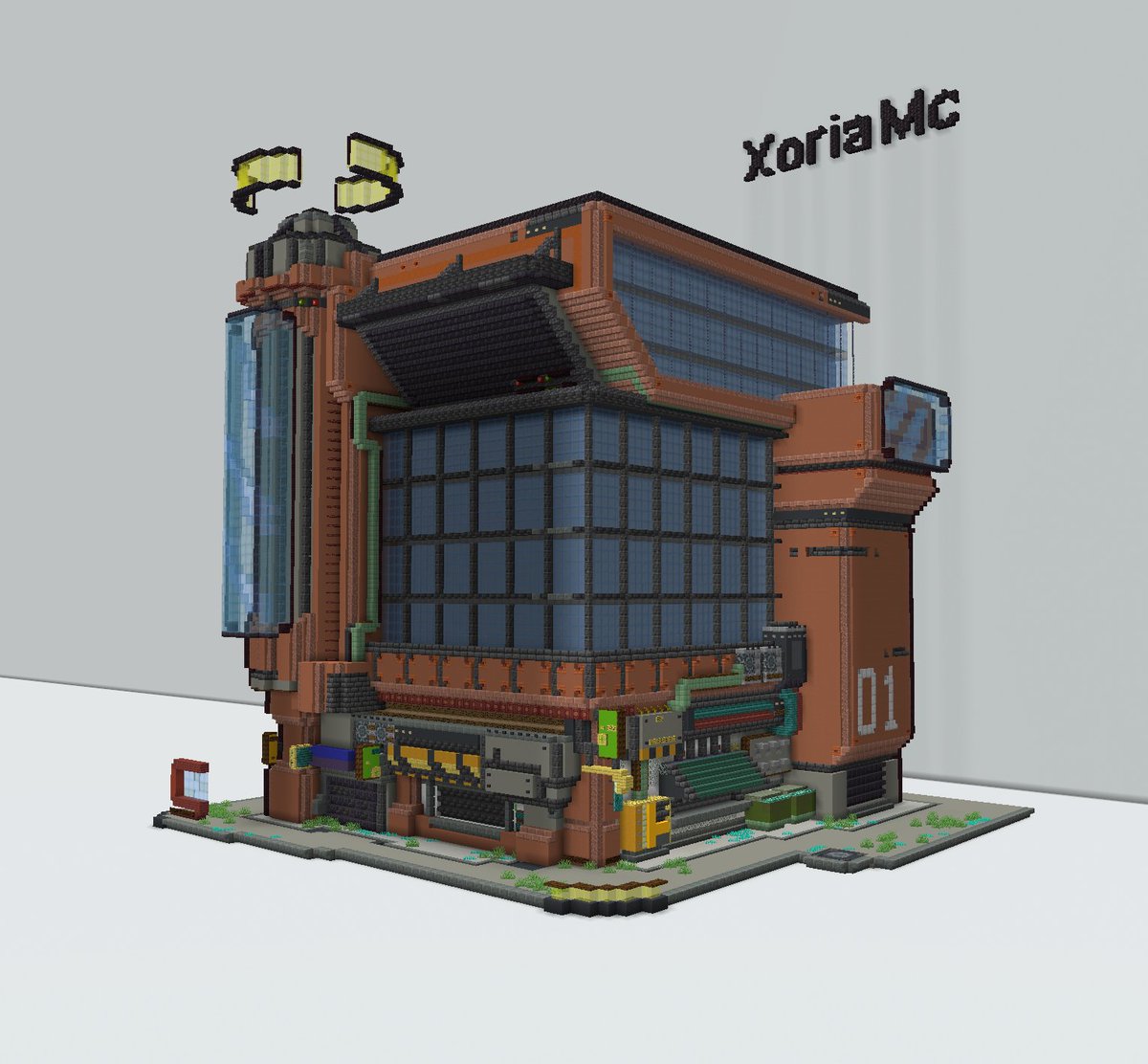 Hello im back i guess, cyberoffice

Built on <a href="/Just2Craft/">Just2Craft</a> 
Built by : Me

Inspiration (concept art) by SHIWEN XU.

#Minecraft #Minecraftbuilds #Minecraftideas #Minecraftidea #minecraft建築コミュ #medieval #minecraft建築コミュ #art  #cyberpunk #cyber #brutalism