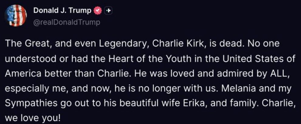 Pray for  <a href="/charliekirk11/">Charlie Kirk</a> family! Love this guy. See you in heaven brother!