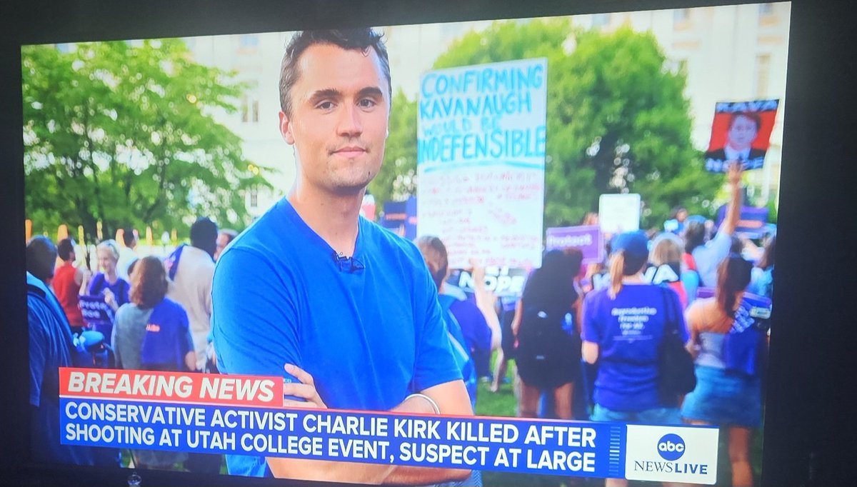 Charlie Kirk murdered in Utah