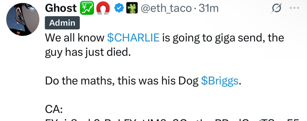 If you're in crypto and you pretend to care about politics or the US but then you start shilling shit like this then just delete your account.

You are broke, you're a vulture in this space and you deserve zero 💩