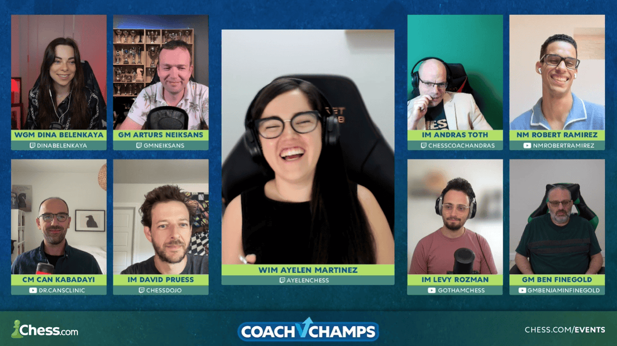 GreenPawns's tweet image. GothamChess &amp;amp; Top Coaches Draft Their Picks For CoachChamps 2025!

The teams are set for the main event in October. The 8 coaches have selected 4 students whom they will have one month to train. Check it out below! 👇