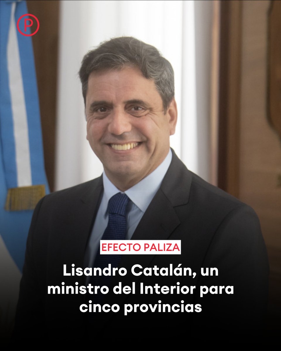 EFECTO PALIZA 👤 Lisandro Catalán, la mano derecha de Francos, buscará reconstruir el vínculo con un puñado de gobernadores "afines"

➥ ATN, as bajo la manga

Ley Bases II y una chicana PRO 👀

🔗 letrap.com.ar/c5418707
✍️ <a href="/PConurbano/">Pablo Lapuente Escobar</a>