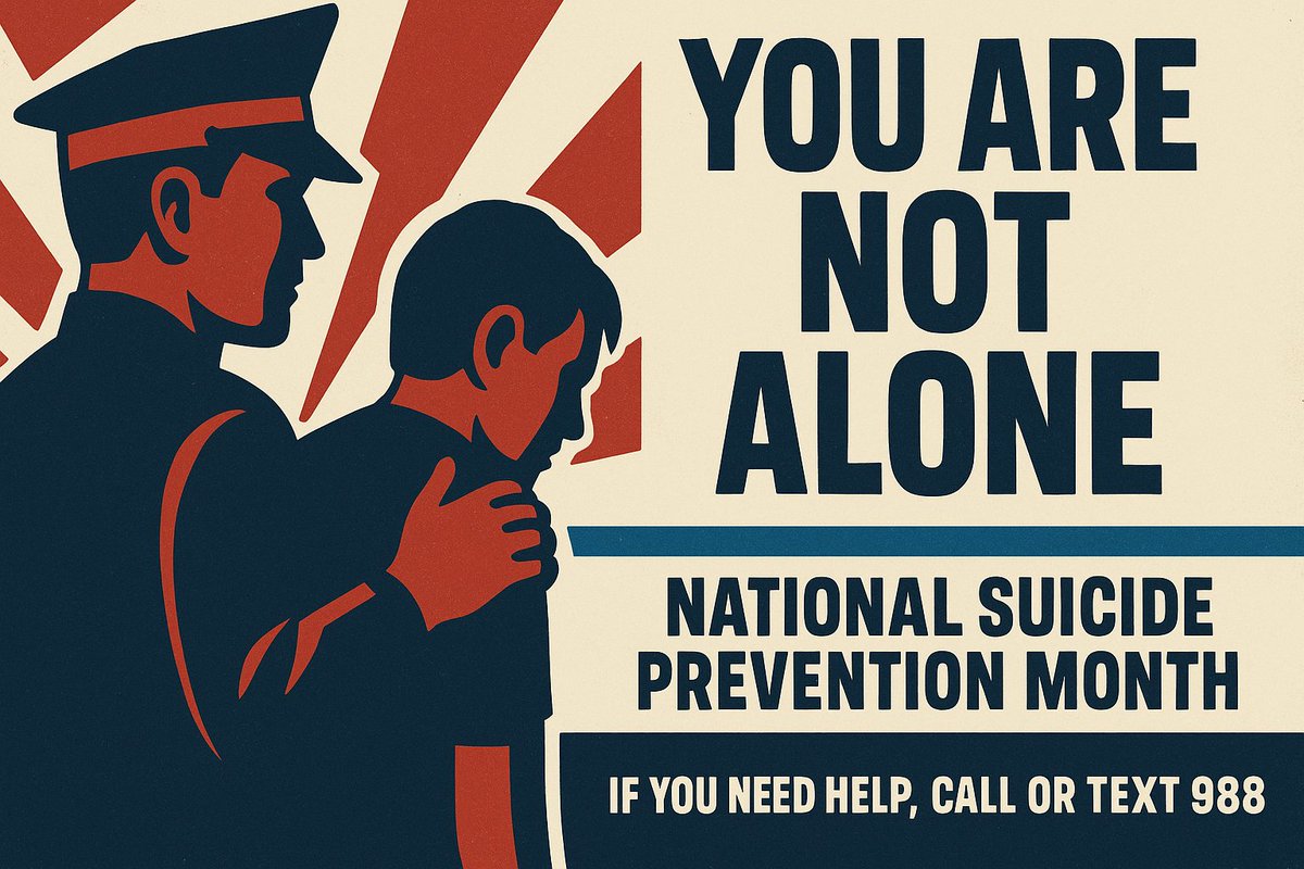 LlcCrime's tweet image. This National Suicide Prevention Month, check on the officers in your life.
From Crime Scene Cleaners, we honor their service, recognize the load they shoulder, and their well-being matters to us. 

#crimescenecleaners #csckc #kansas #kc #overlandparkks #kcmo