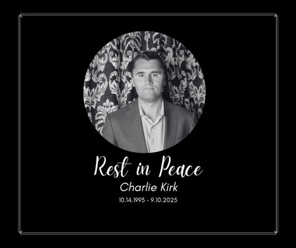 No matter what….. No human being should be killed just because of their own views and opinions.  

You have taken a child’s dad,  a wife’s husband,  a mum and dad’s son away from them.  

Whoever killed Charlie I hope you get the death penalty.