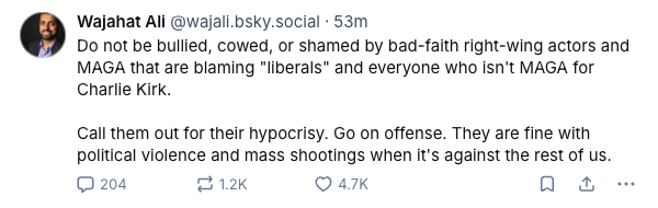 These are the majority of posts you see on Bluesky