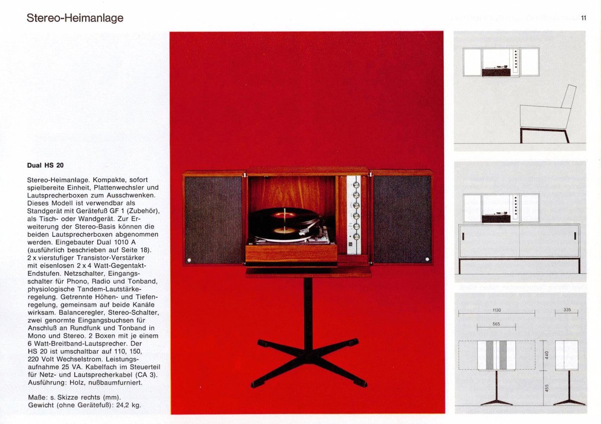 VintageMags's tweet image. Dual Phono 1966.

#audiovisual #vintage