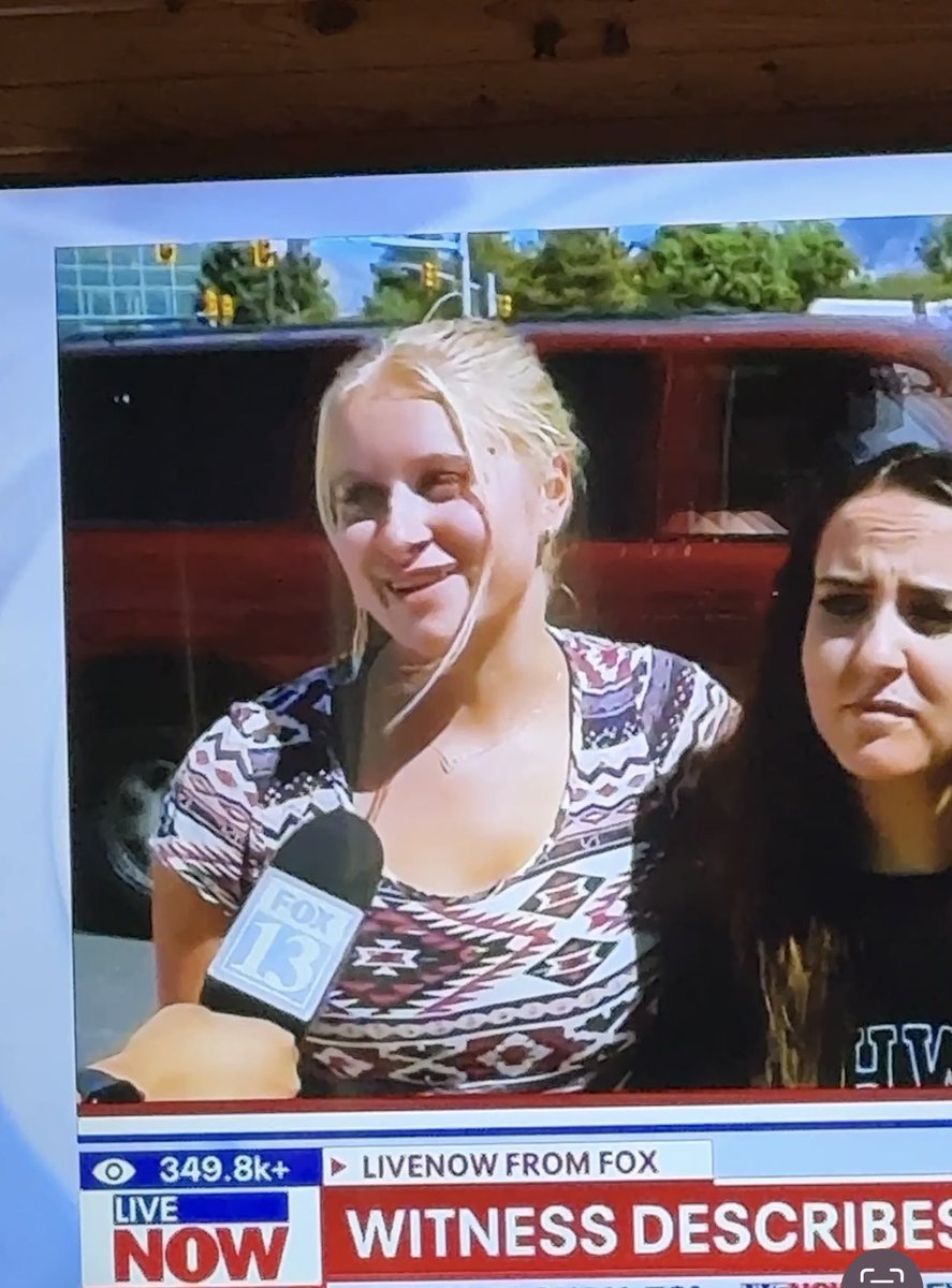 pluginbabygrl's tweet photo. Someone needs to ask this girl why she’s laughing while describing @charliekirk11 being shot. Such tolerant left. @FoxNews https://t.co/u6doWFRIHN
