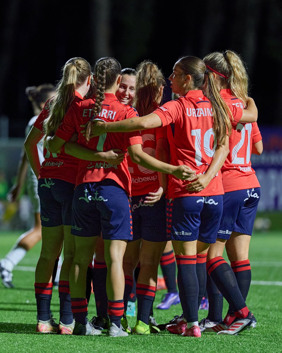 Osasuna_fem's tweet photo. 🥰 ¡Buenas noches, rojillas! Gabon! https://t.co/toCuWSxBoE