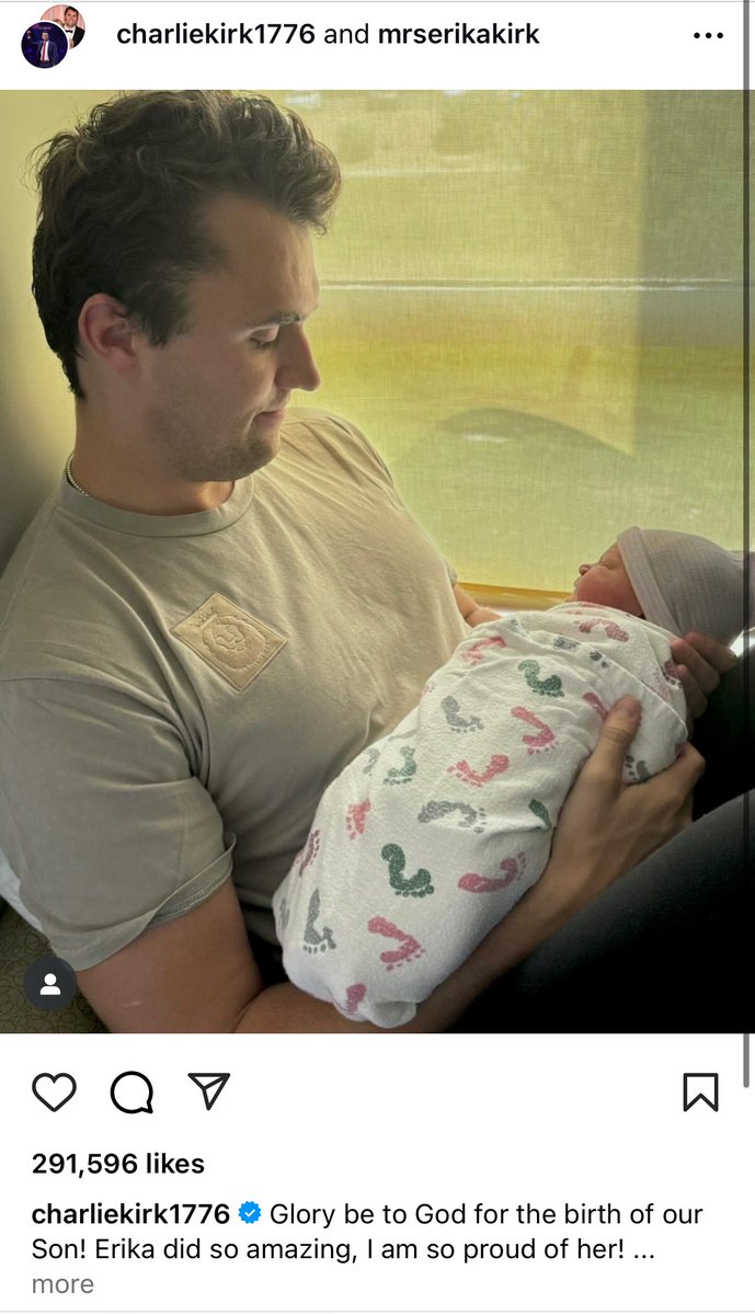 When Trump was nearly assassinated I posted this. Today they killed Charlie Kirk—31 yrs old, husband, father of 2. Next year,  I’m going to be 31 with 2 kids. He wasn’t radical. I hold stronger views than him. God have mercy on our country. Pray for his wife &amp; kids. No words