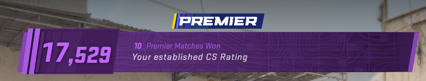 Just picked up cs2 played some comp and decided to get premier rank. Is this any good or am I still silver?
