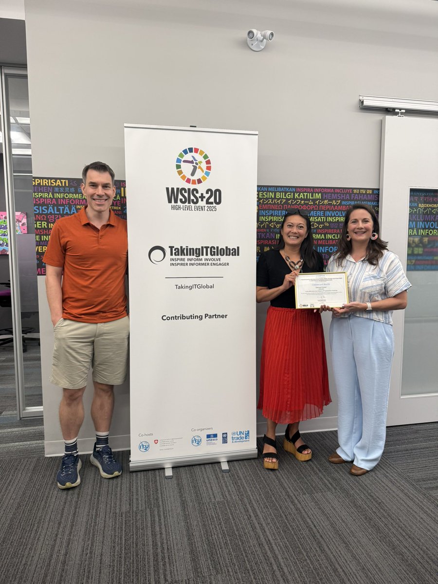RunChiNguyenRun's tweet photo. TakingITGlobal works to empower youth through the Connected North program, which is bringing virtual learning and mentorship to Indigenous students across 100+ schools in Canada. 

#SpaHa #SpadinaHarbourfront #MPChiNguyen #CdnPoli @takingitglobal https://t.co/NuP6AFXXda